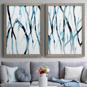 Runnel I - Barnwood Framed Canvas Set