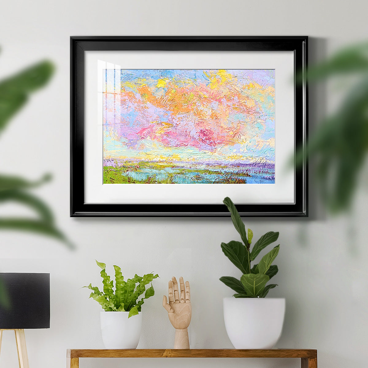 On a Summer's Eve Premium Framed Print - Ready to Hang