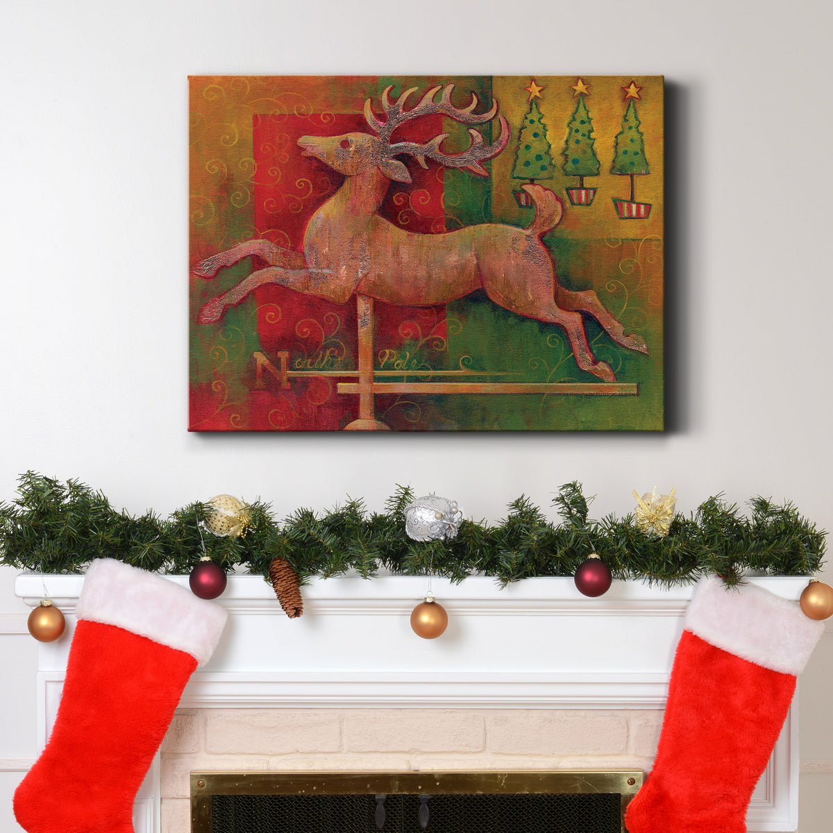 Deer - Premium Gallery Wrapped Canvas  - Ready to Hang