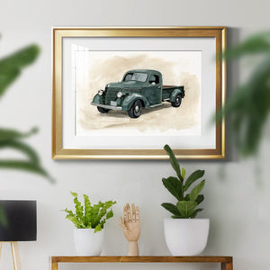 Pickup II - Modern Framed Art Print