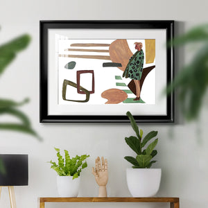 Vintage Vibes V - Modern Framed Art Print
