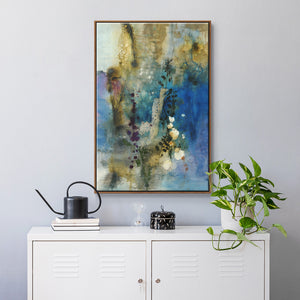 Immerge I - Framed Premium Gallery Wrapped Canvas L Frame - Ready to Hang