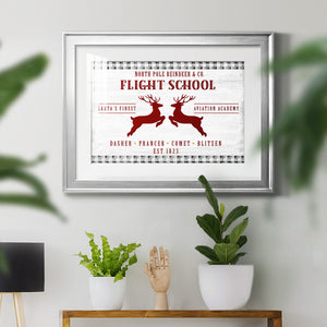 Flight School - Modern Framed Art Print