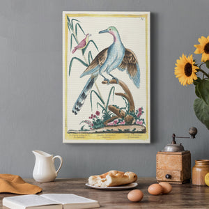 Pastel Birds V Premium Gallery Wrapped Canvas - Ready to Hang