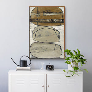 Dim Sum I - Framed Premium Gallery Wrapped Canvas L Frame - Ready to Hang