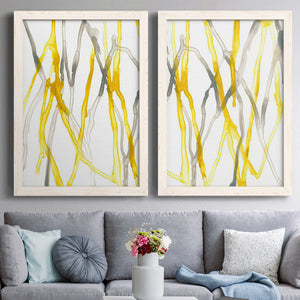 Runnel XIX - Barnwood Framed Canvas Set