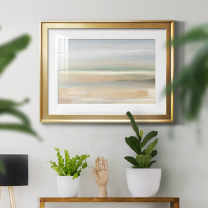 Soft Far Field - Modern Framed Art Print