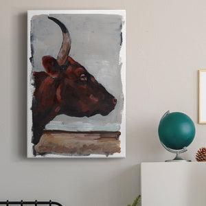 Cattle View II - Canvas Art Print