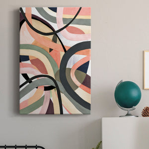 Pastel Tangle II - Canvas Art Print