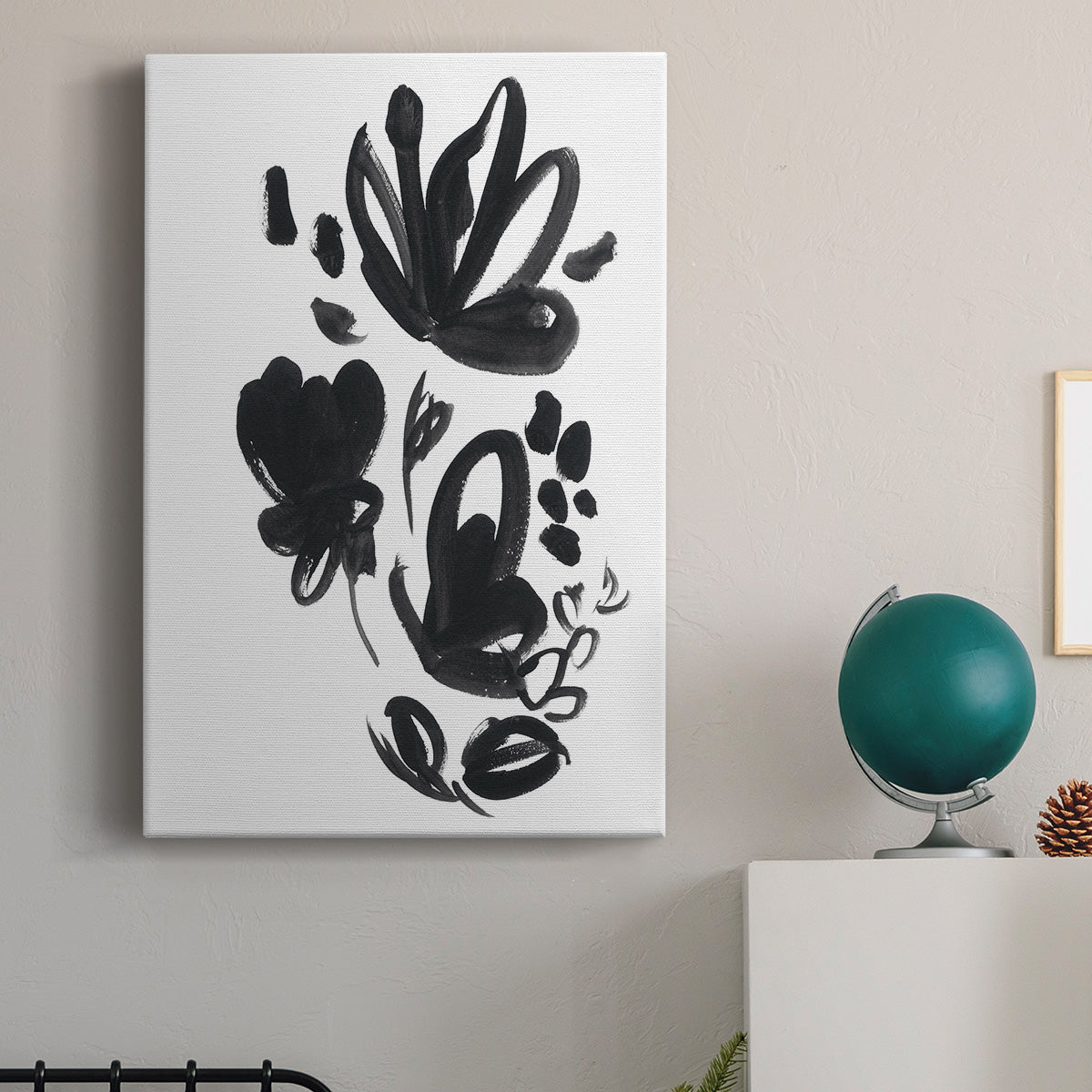 Cameo Bloom IV Premium Gallery Wrapped Canvas - Ready to Hang