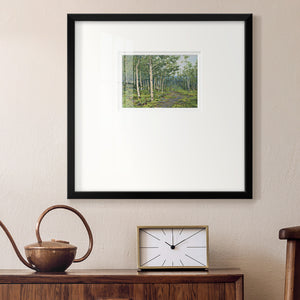 In the Forest- Premium Framed Print Double Matboard