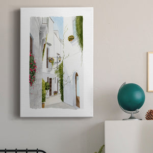 Bougainvilla Alley II - Canvas Art Print