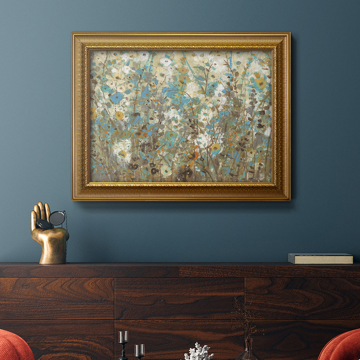 Flowering Vines II Premium Framed Canvas- Ready to Hang