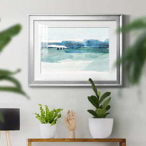 Ultramarine Vista I - Modern Framed Art Print