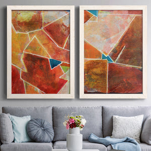 Primary Connection VII - Barnwood Framed Canvas Set
