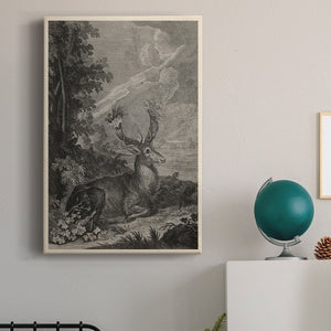 Woodland Deer III Premium Gallery Wrapped Canvas - Ready to Hang