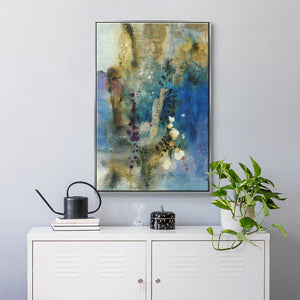 Immerge I - Framed Premium Gallery Wrapped Canvas L Frame - Ready to Hang