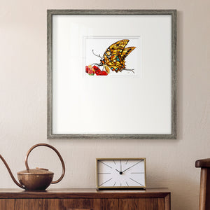 Wings II Premium Framed Print Double Matboard