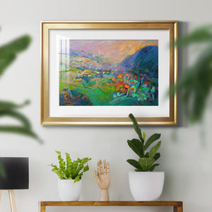 Embraced - Modern Framed Art Print