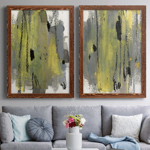 Loft Pastel I - Barnwood Framed Canvas Set