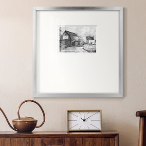 Day At The Farm Premium Framed Print Double Matboard