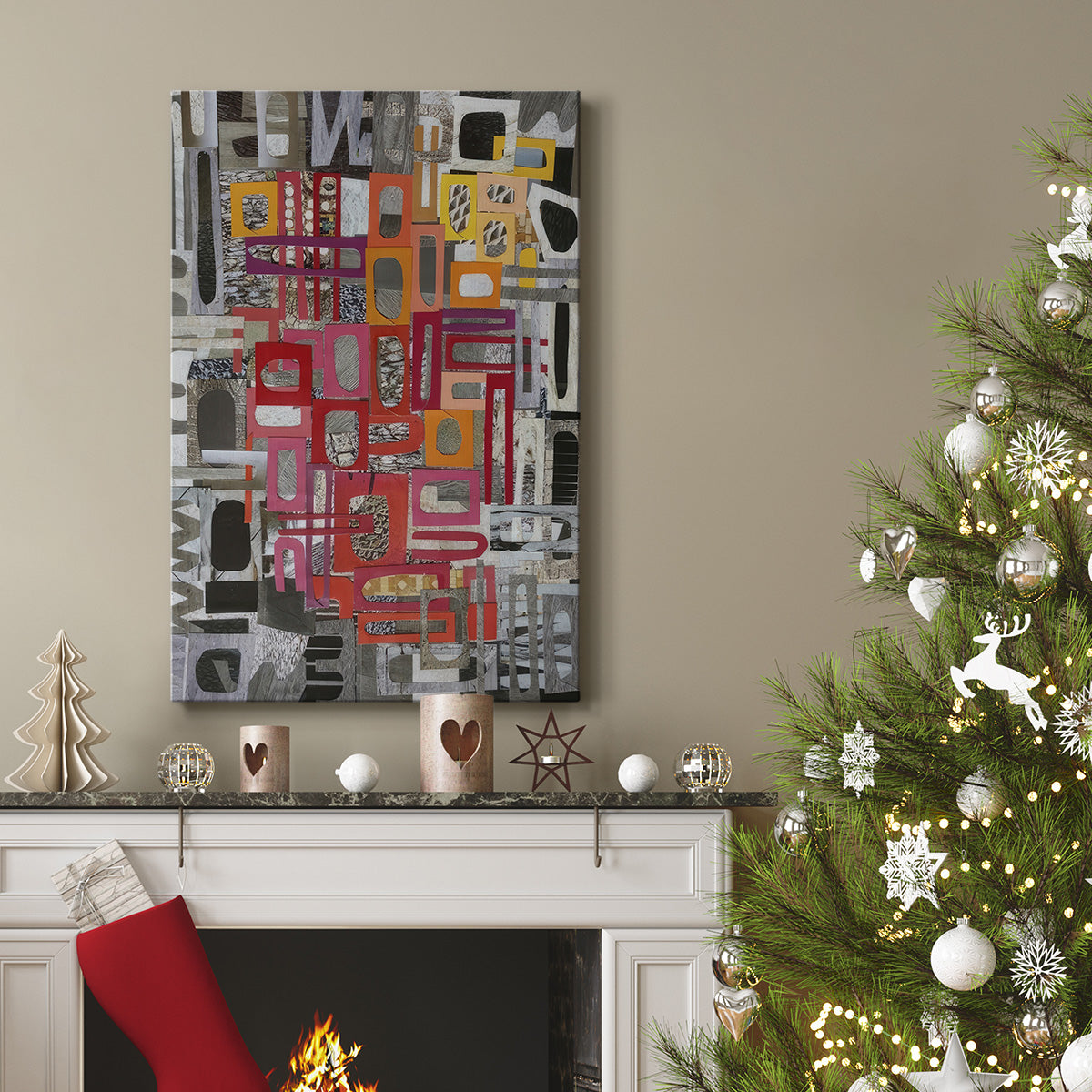 Christmas in the Sierras III - Gallery Wrapped Canvas