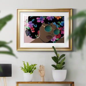 Butterfly Diva II - Modern Framed Art Print