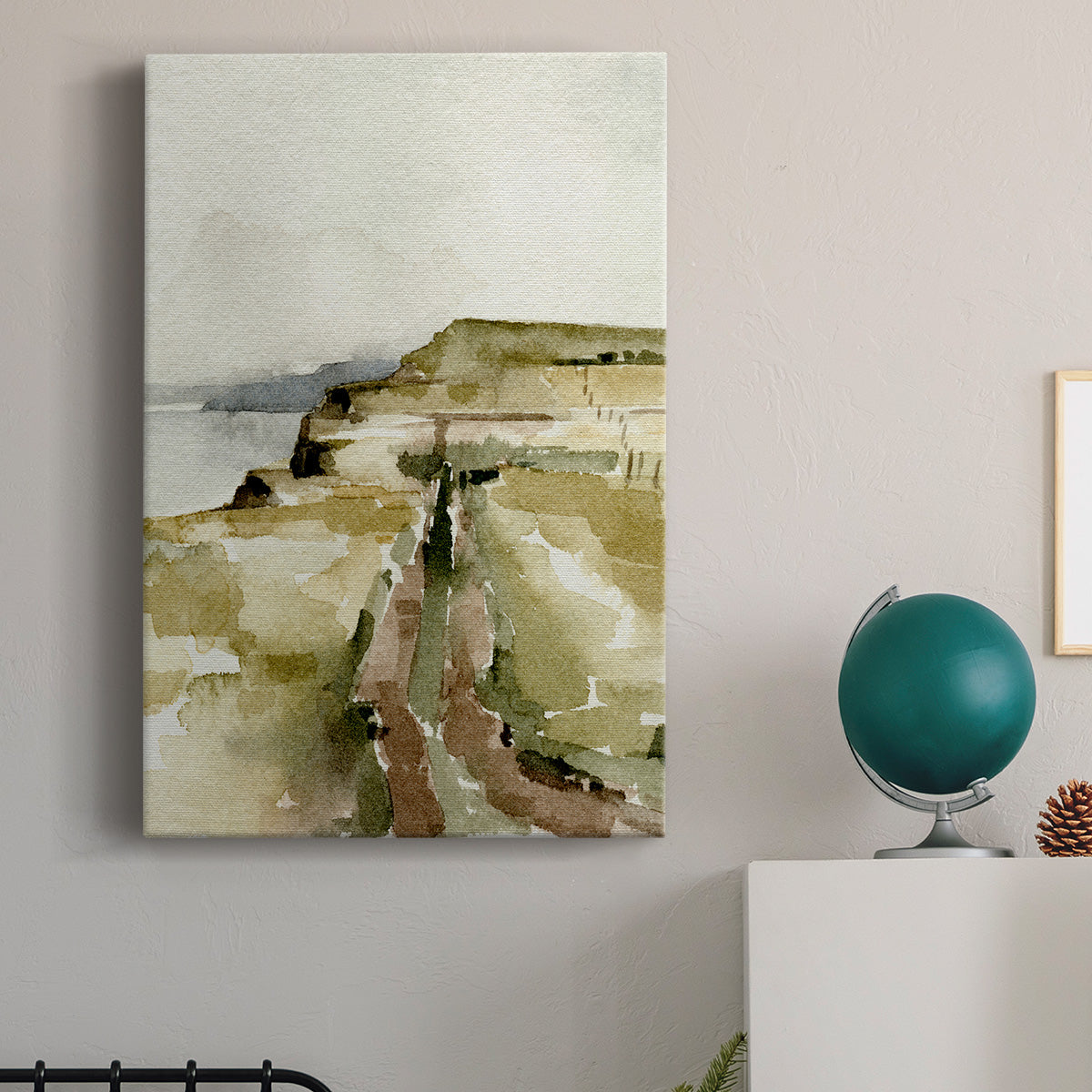 North Sea Coast II Premium Gallery Wrapped Canvas - Ready to Hang