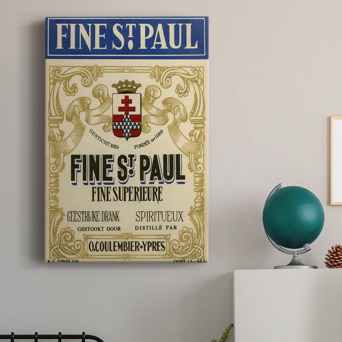 Fine St. Paul Premium Gallery Wrapped Canvas - Ready to Hang