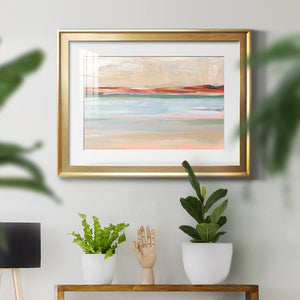 Sienna Horizon II - Modern Framed Art Print