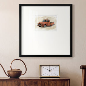 Pickup IV Premium Framed Print Double Matboard