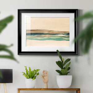 Layered Horizon I - Modern Framed Art Print