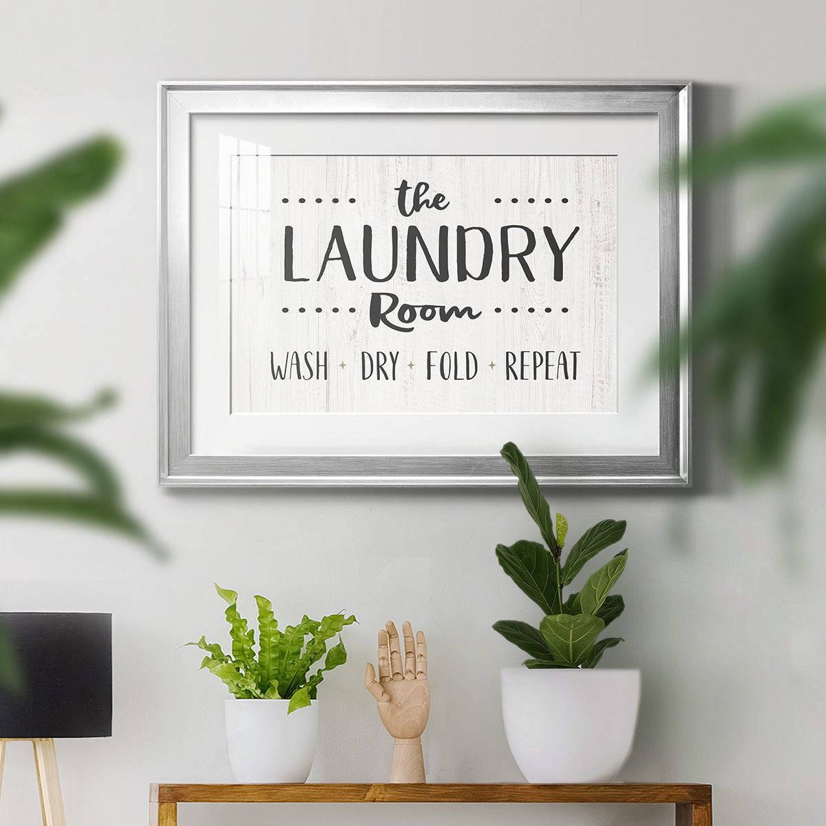 The Laundry Room Premium Framed Print - Ready to Hang