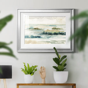 Pastel Panorama - Modern Framed Art Print