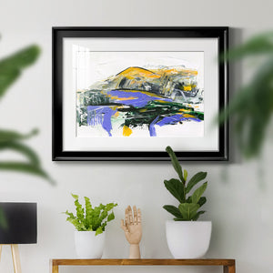 Silent Mountain V - Modern Framed Art Print