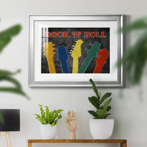 Rock and Roll - Modern Framed Art Print