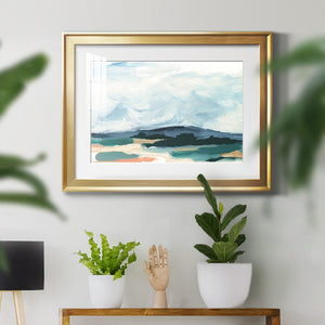 Pastel Vista I - Modern Framed Art Print