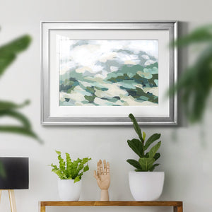 Verdant Hillside I - Modern Framed Art Print