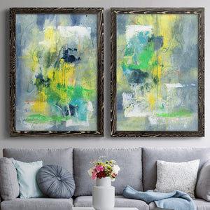 Sweet Things I - Barnwood Framed Canvas Set