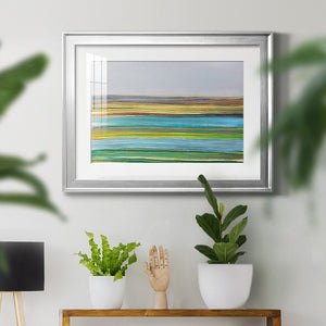 Parallel Striae I - Modern Framed Art Print