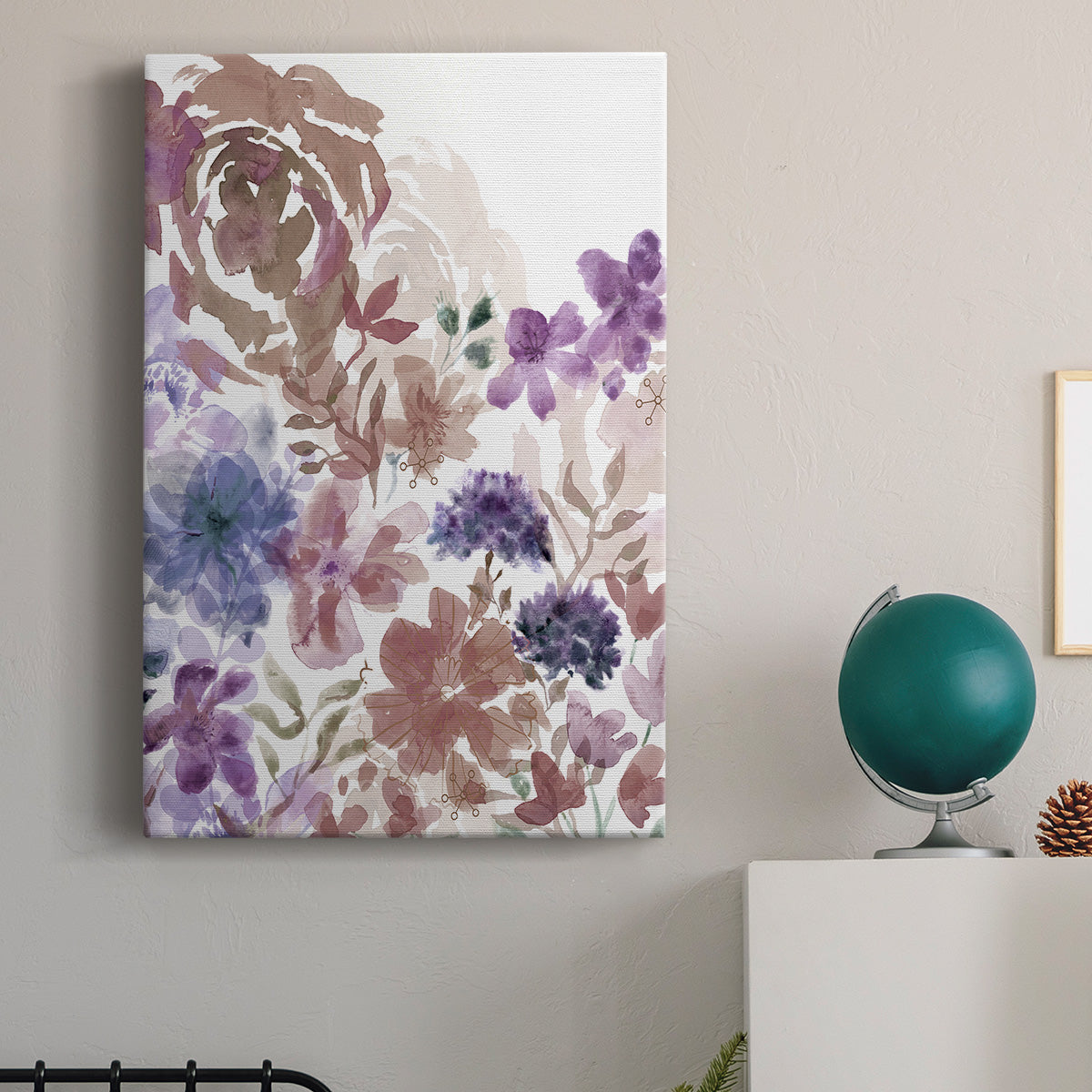 Bouquet of Dreams V Premium Gallery Wrapped Canvas - Ready to Hang