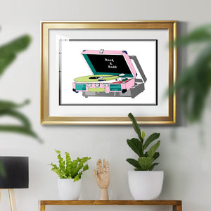 Record Shop I - Modern Framed Art Print