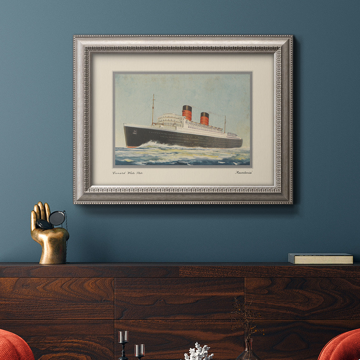 Vintage Cruise I Premium Framed Canvas- Ready to Hang
