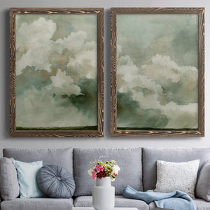 Coming Rain I - Barnwood Framed Canvas Set