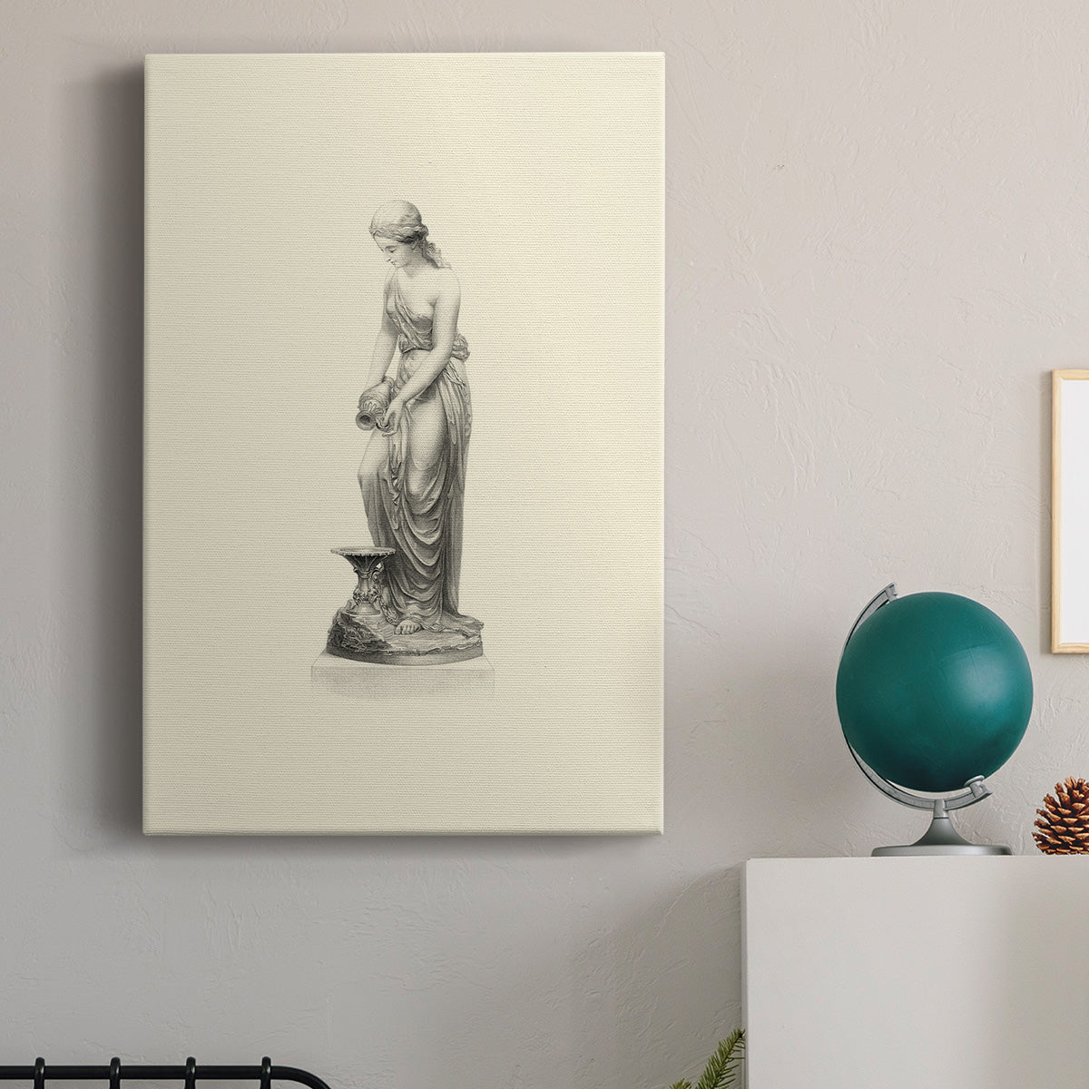 Classical Statuary II Premium Gallery Wrapped Canvas - Ready to Hang