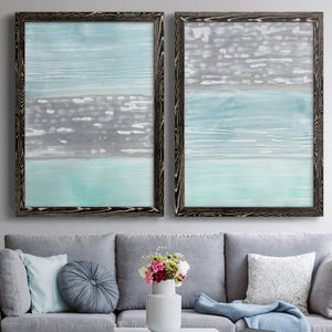 Hydrusphere I - Barnwood Framed Canvas Set