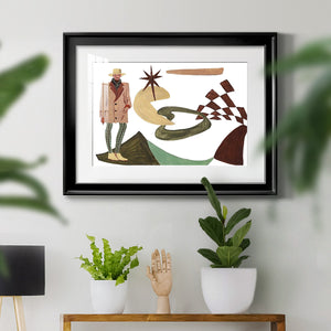 Vintage Vibes IV - Modern Framed Art Print