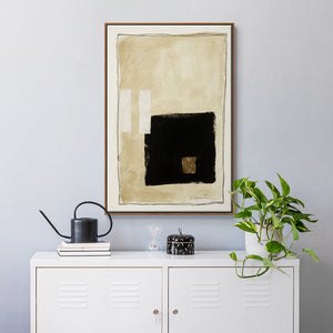 Inner Musing I - Framed Premium Gallery Wrapped Canvas L Frame - Ready to Hang