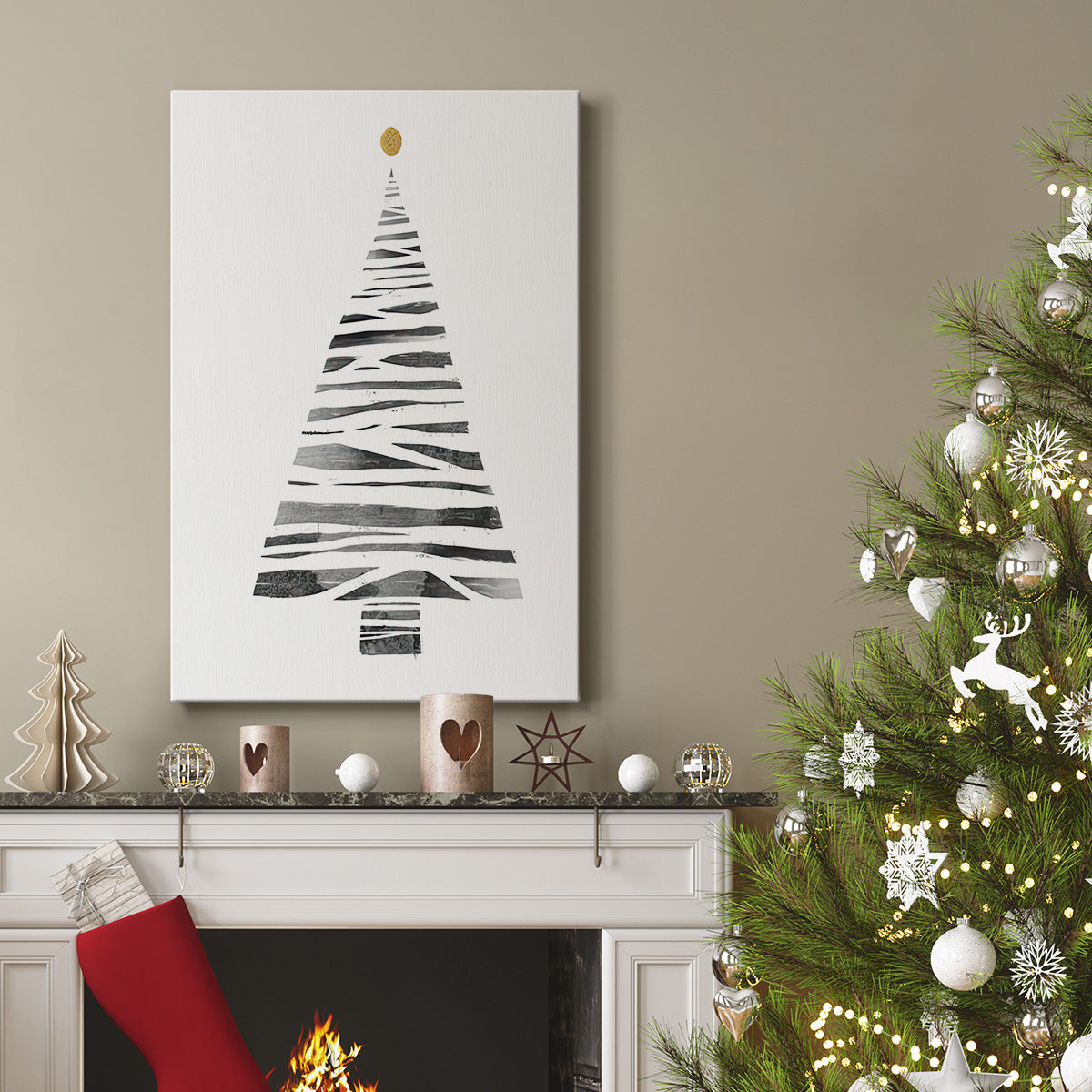 Christmas Tree I - Gallery Wrapped Canvas