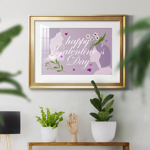 Happy Galentine's Day Collection A - Modern Framed Art Print